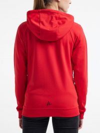 Kapuzenjacke Damen Rot